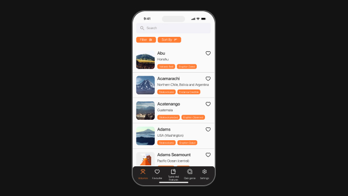 Volcanoes Explorer
